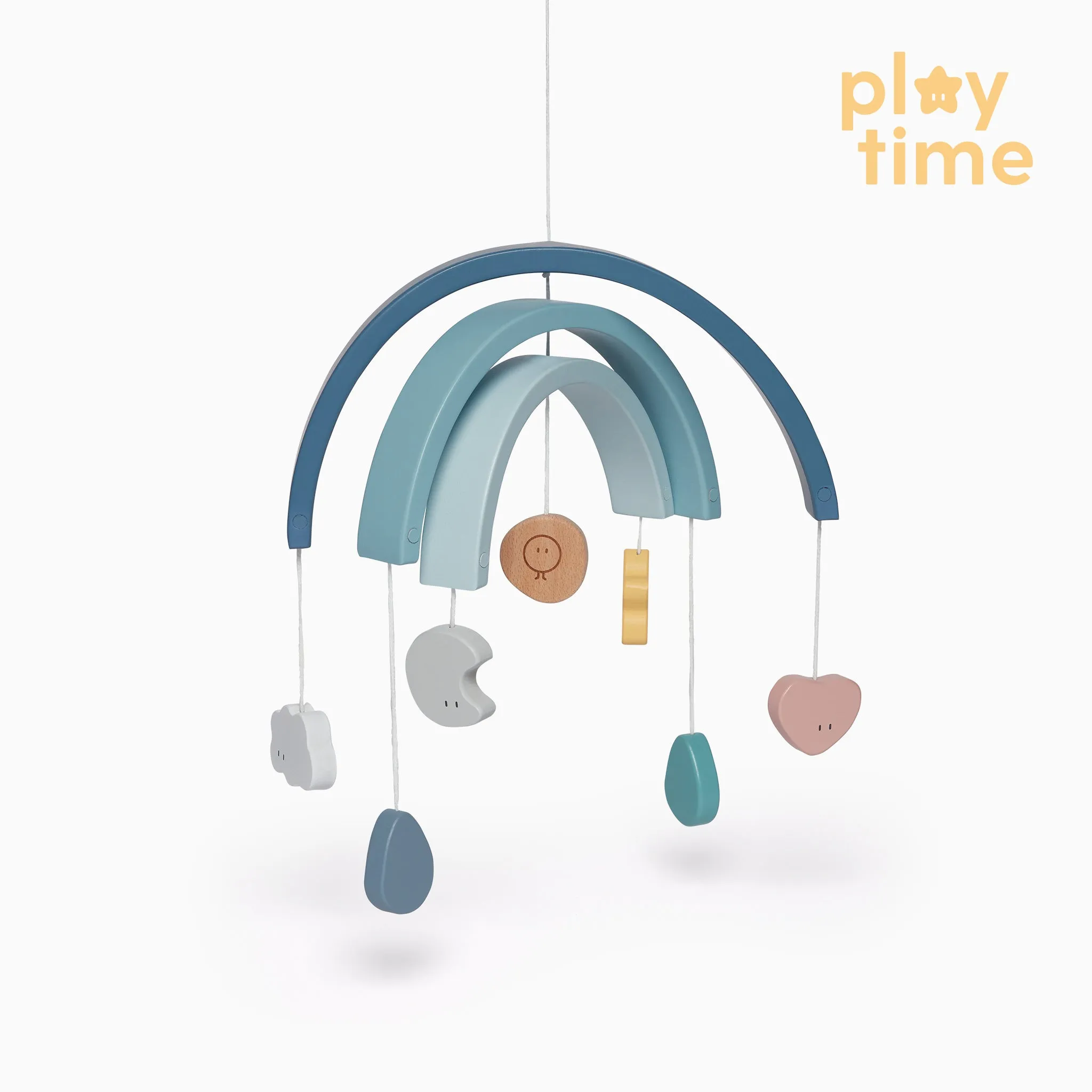 Wooden Rainbow Decoration