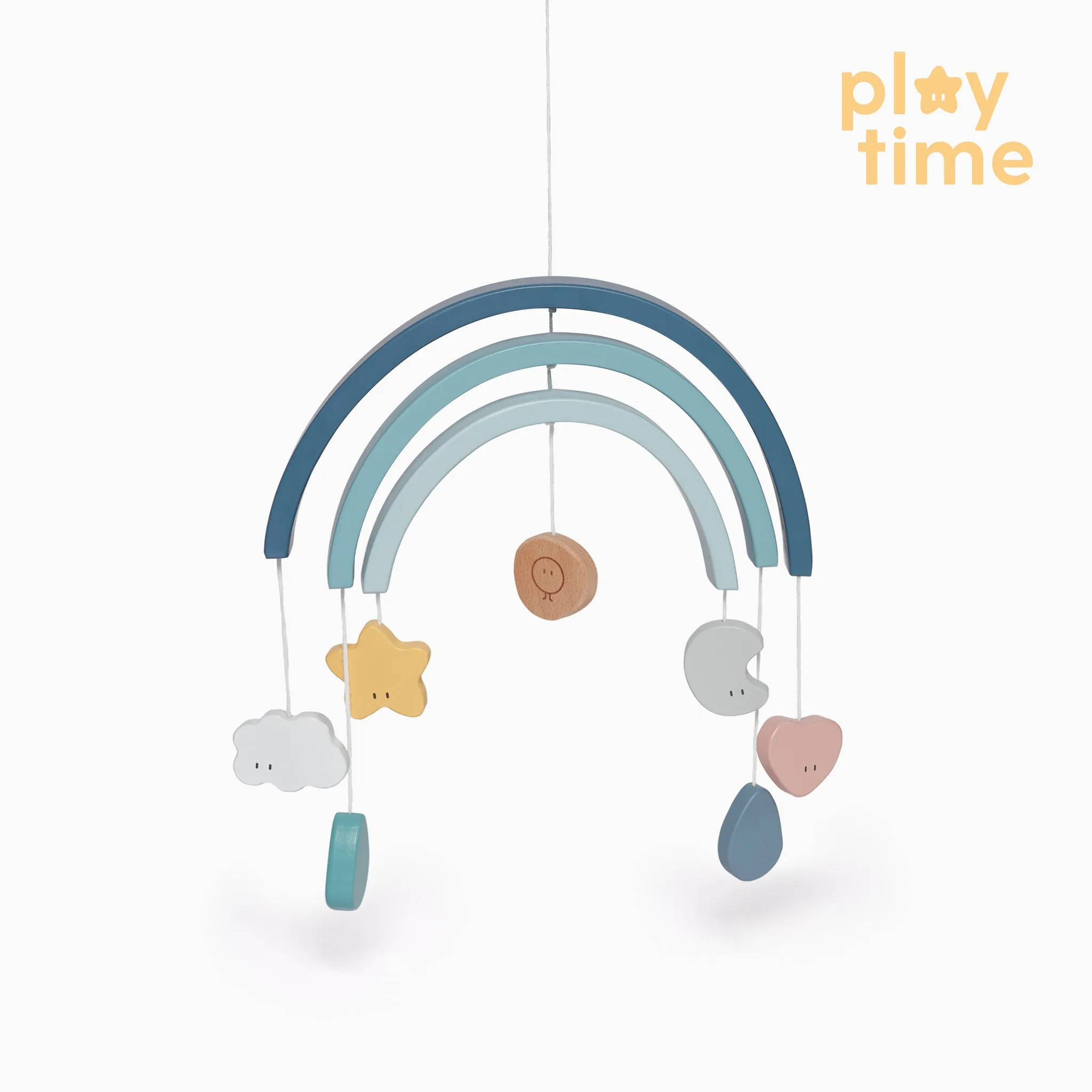 Wooden Rainbow Decoration